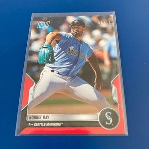 Topps Now, Robbie Ray Baseball Card, RTOD, Rare 08/10, #00-206